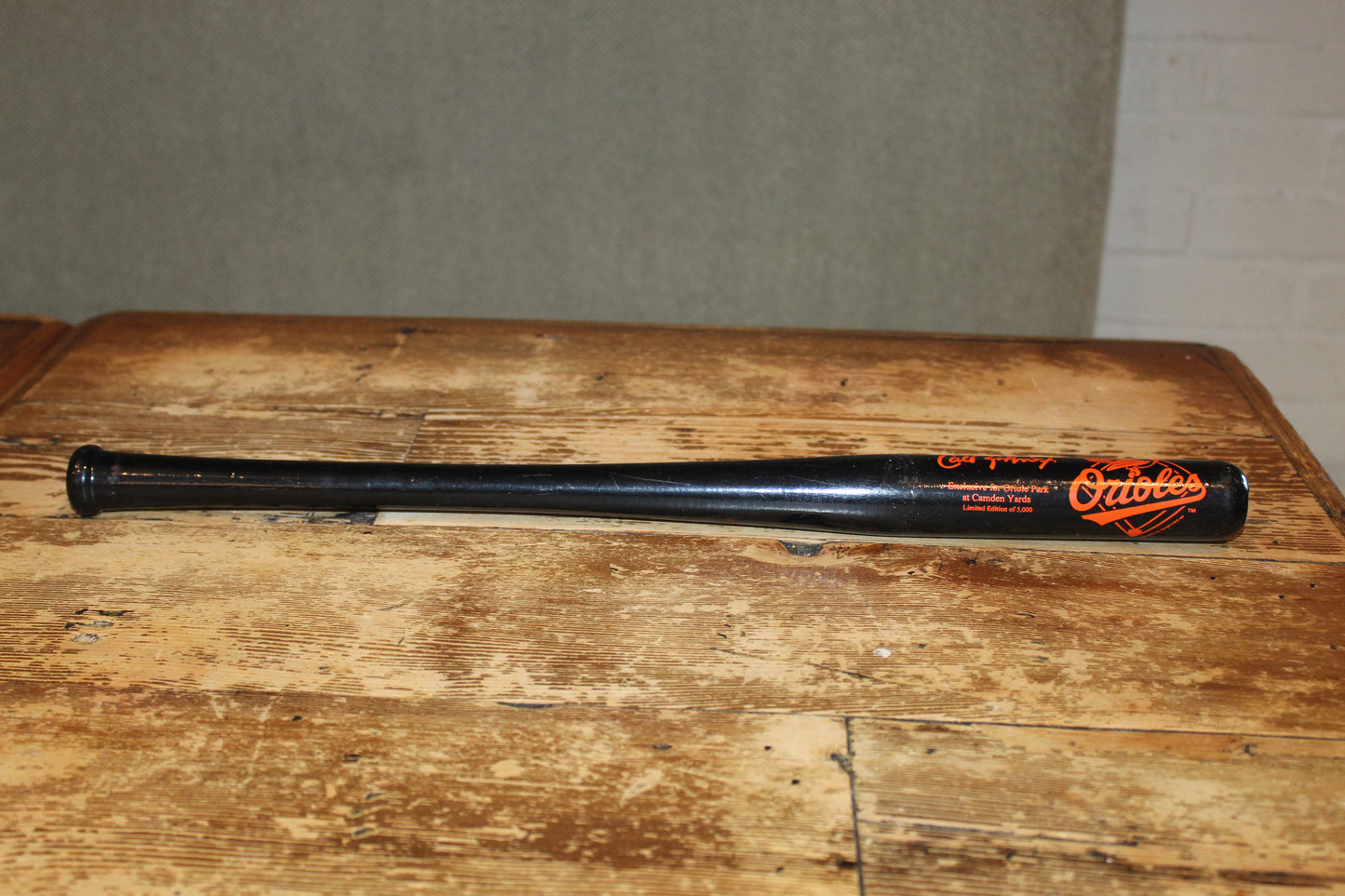 Cal Ripken Jr. Limited Edition Baltimore Orioles Miniature Bat