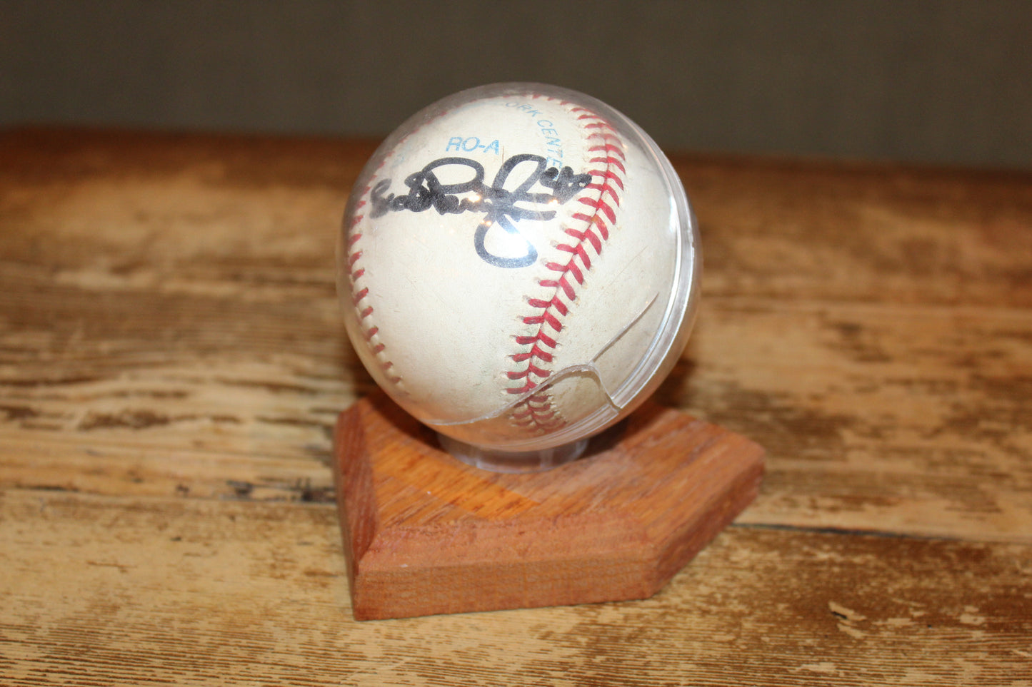 Signed Brad Pennington Baseball