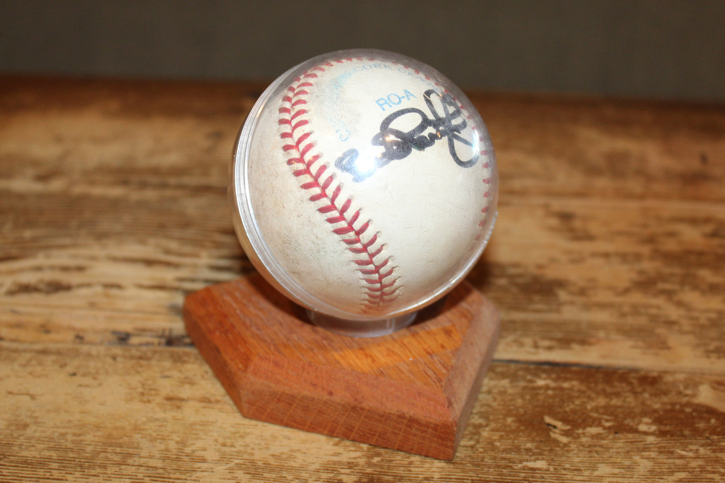 Signed Brad Pennington Baseball