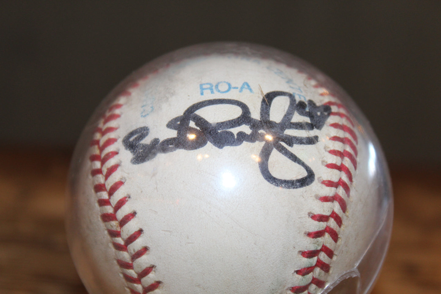 Signed Brad Pennington Baseball