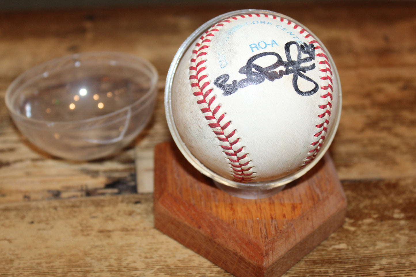 Signed Brad Pennington Baseball