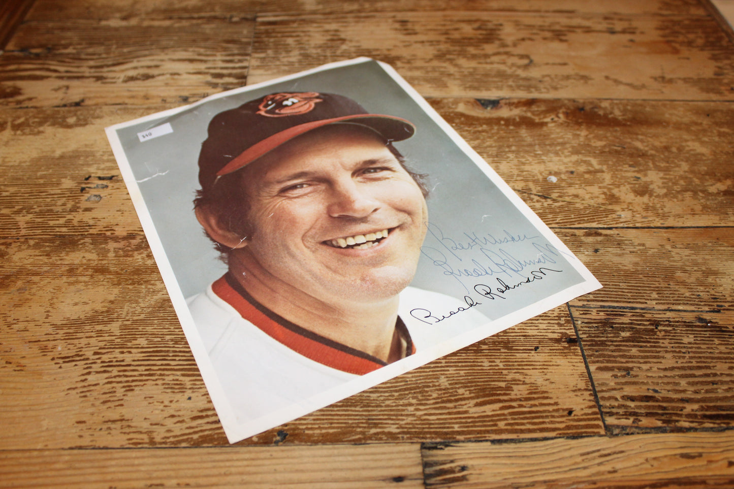 Signed Brooks Robinson Photo