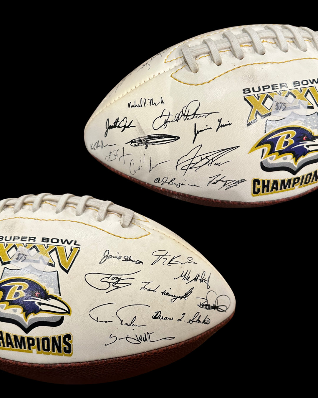 Signed Baltimore Raven's Football
