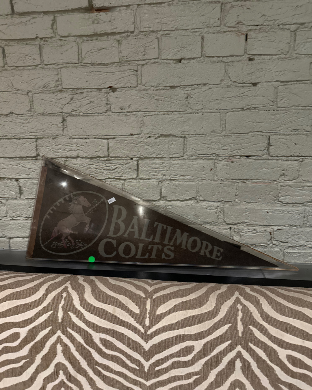 Vintage Baltimore Colts Pennant