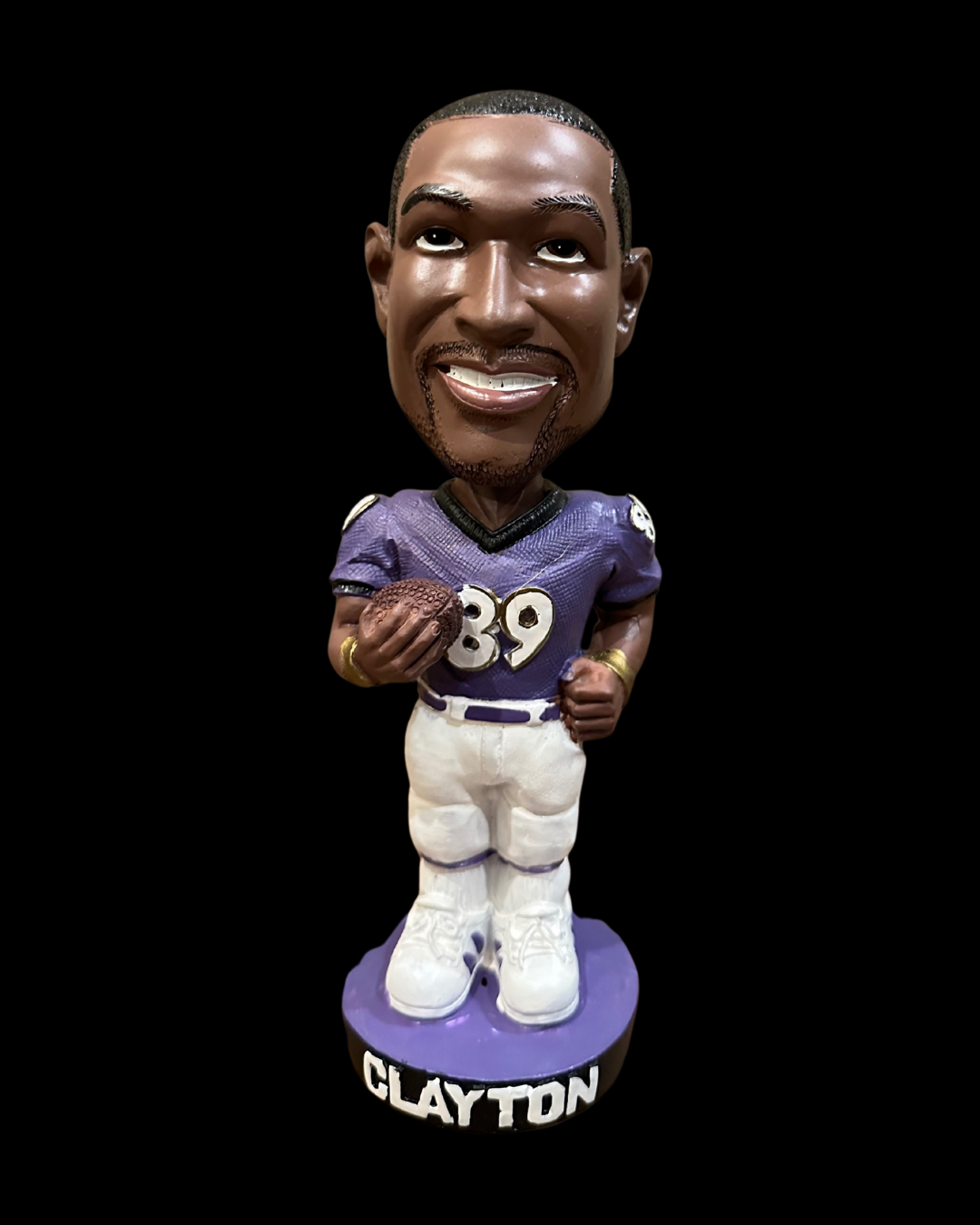 Ravens Mark Clayton Bobble Head