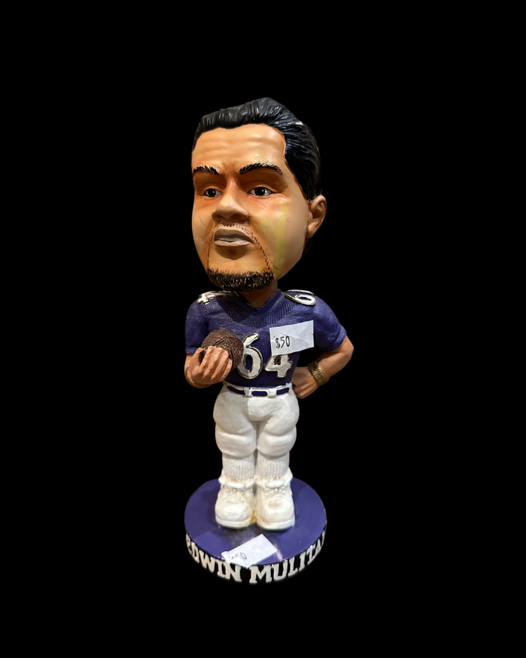 Ravens Edwin Mulitalo Bobble Head
