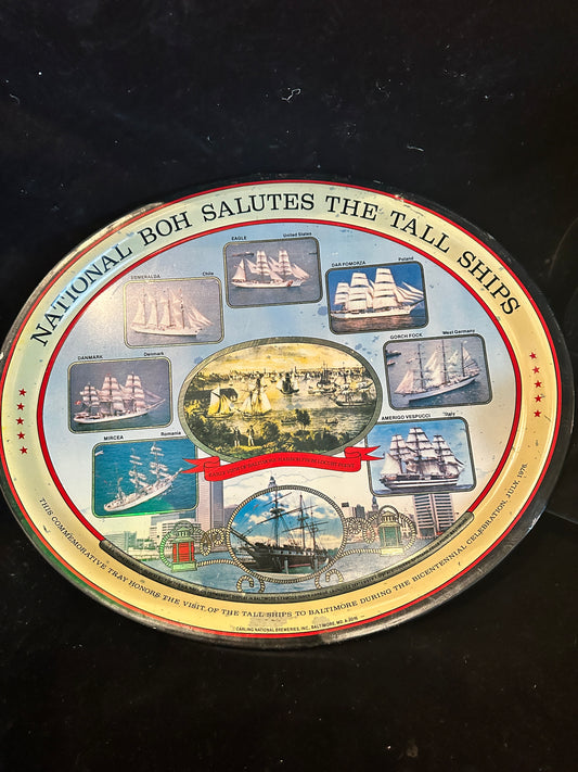 National Boh Salutes The Tall Ships Tray