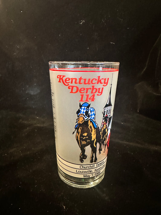 Kentucky Derby 114 Glass
