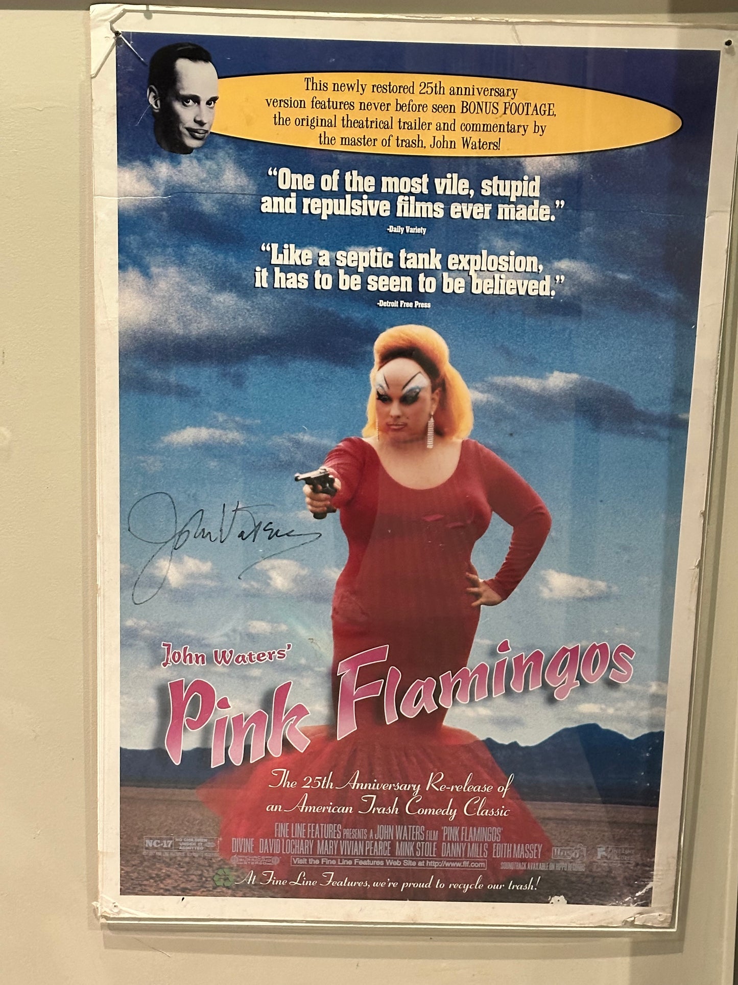 #63 Pink Flamingos Movie Poster