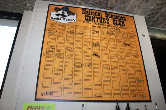 #2 Nacho Mama's TOWSON Century Board Sign