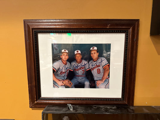 #28 The Ripken Men Signed Photo