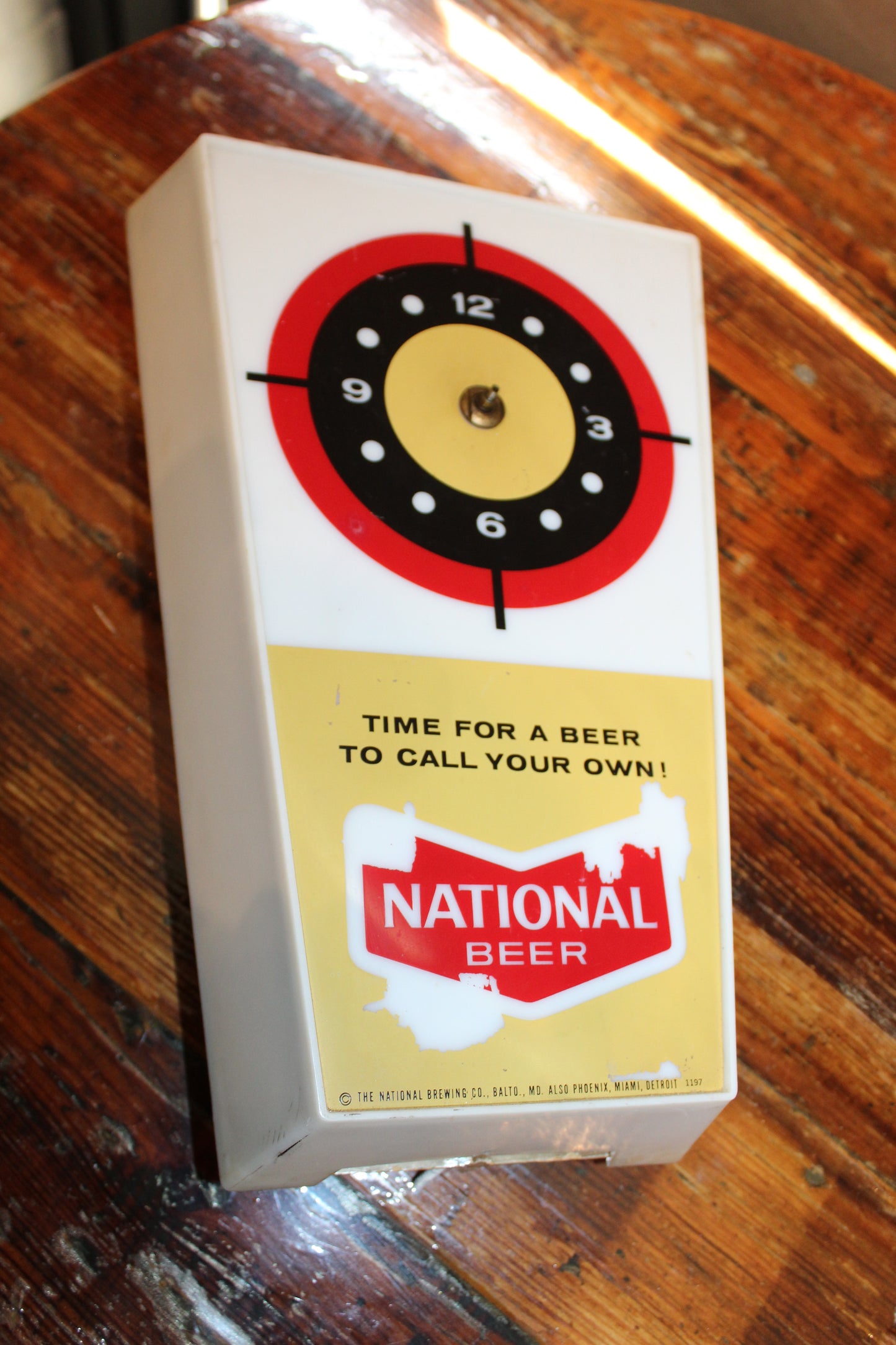 National Beer Clock Artwork