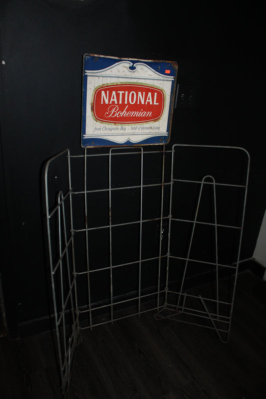 National Bohemian Newspaper Stand