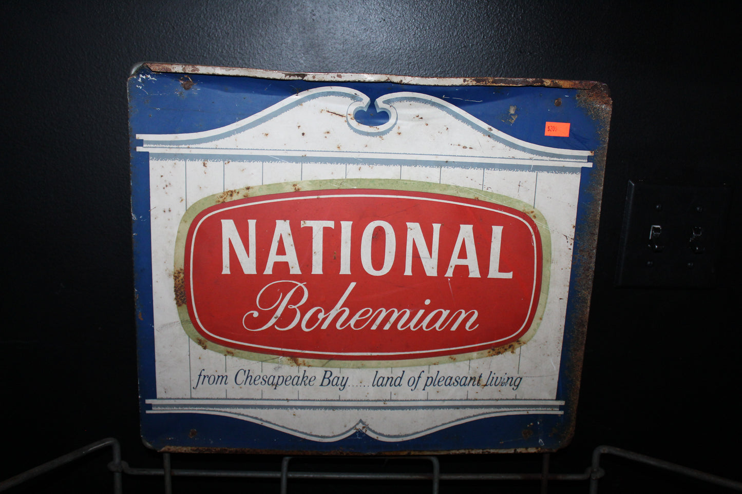 National Bohemian Newspaper Stand