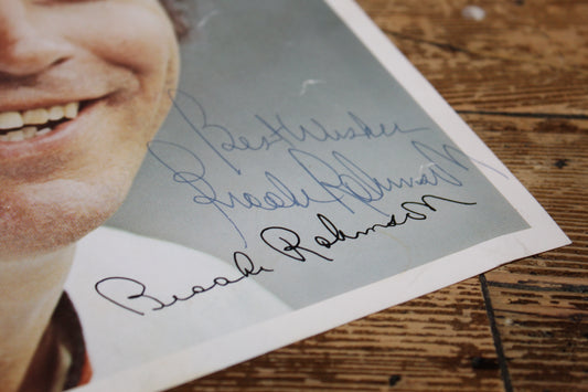 Signed Brooks Robinson Photo