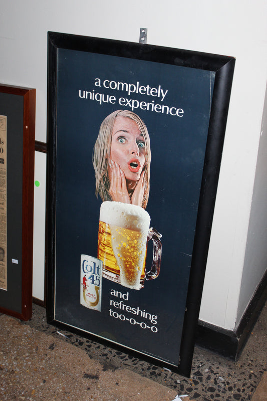 Colt 45 Advertisement Poster
