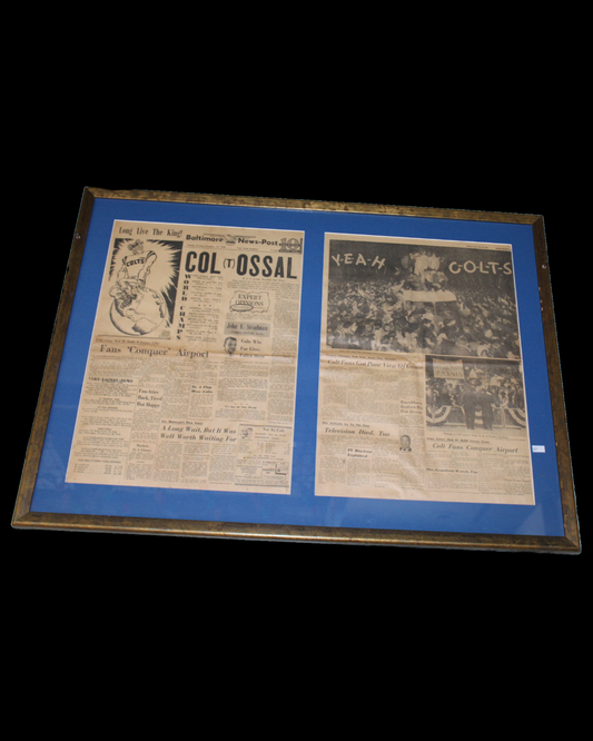 Col(T)ossal Newspaper Double Framed