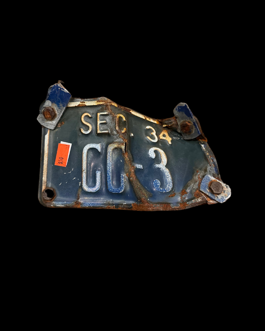 Memorial Stadium Section Sign CC3