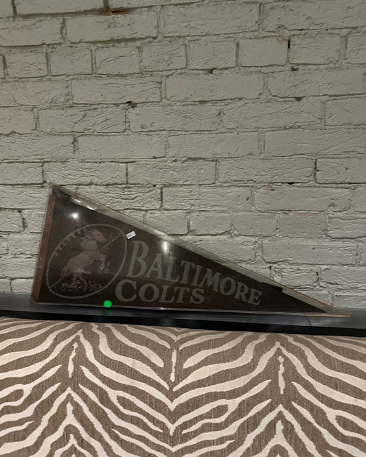 Vintage Baltimore Colts Pennant