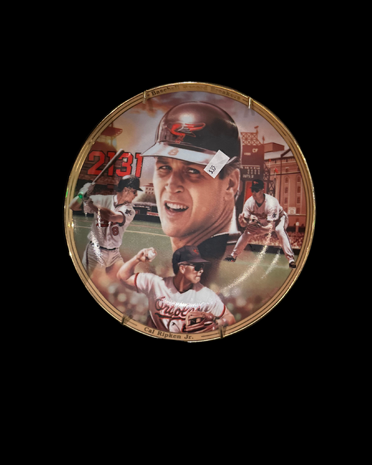 Cal Ripken Jr. Baltimore Orioles Commemorative Plate "2131"