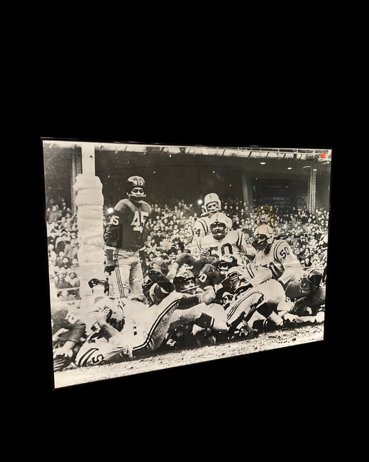 Baltimore Colts Photograph Action Shot Framed