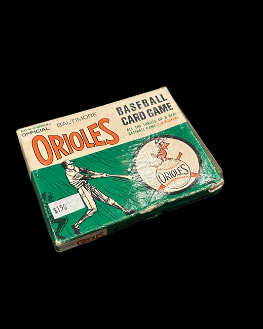 Baltimore Orioles Baseball Card Game Vintage