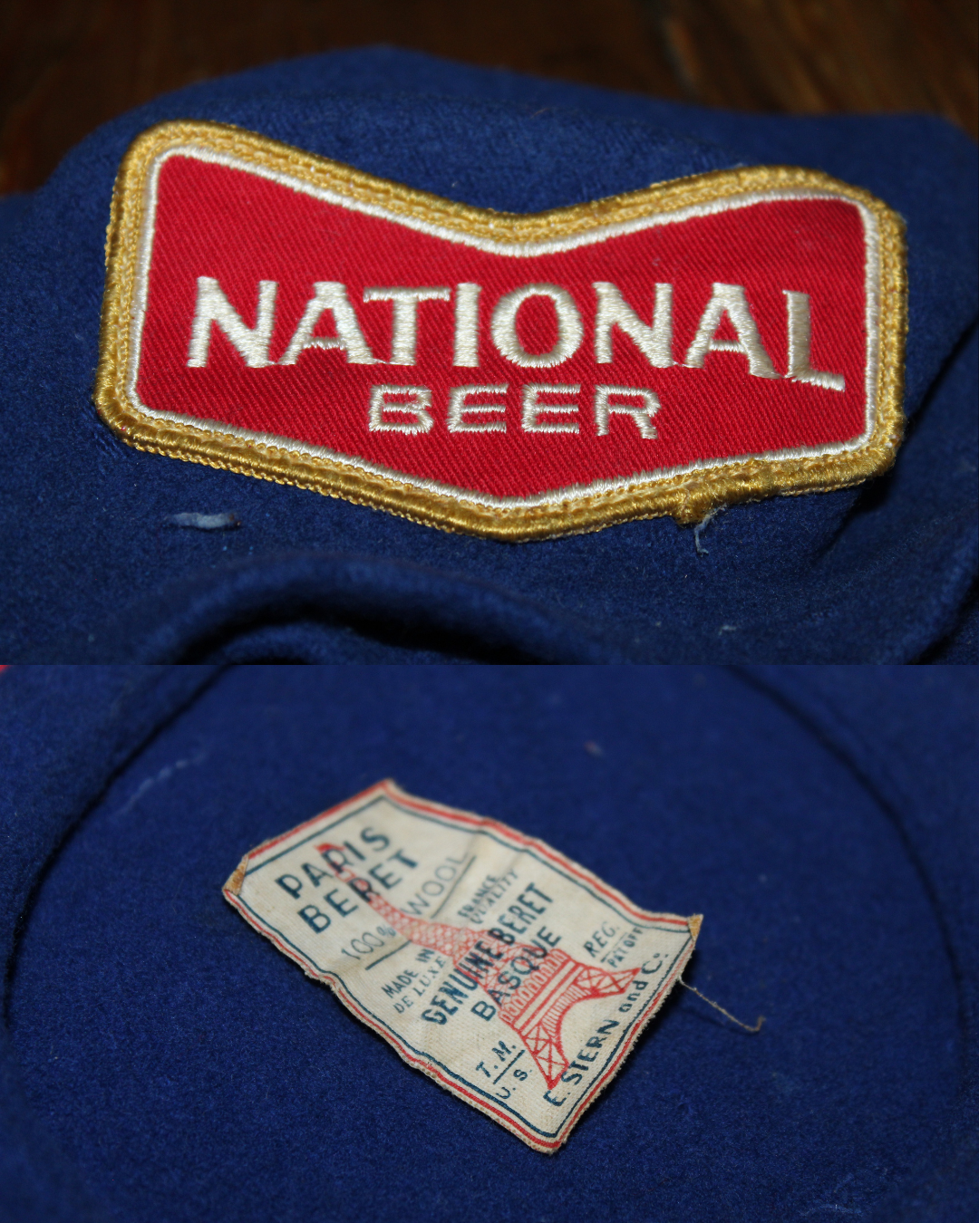 National Bohemian Vintage Beret