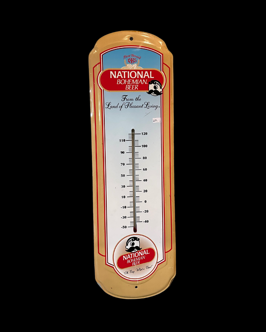National Bohemian Beer Thermometer Frame