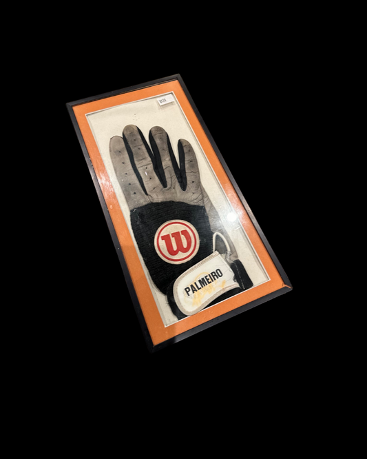 Signed Rafael Palmiero Glove Encased