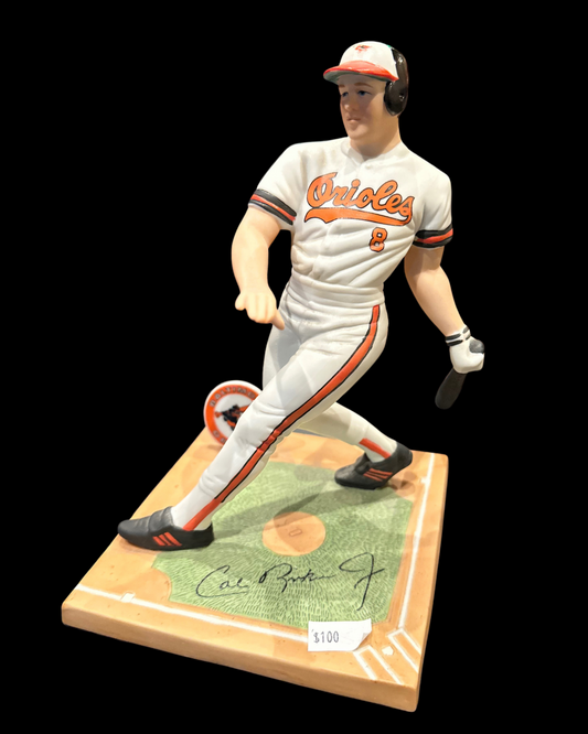 Signed Cal Ripken Jr. Figurine