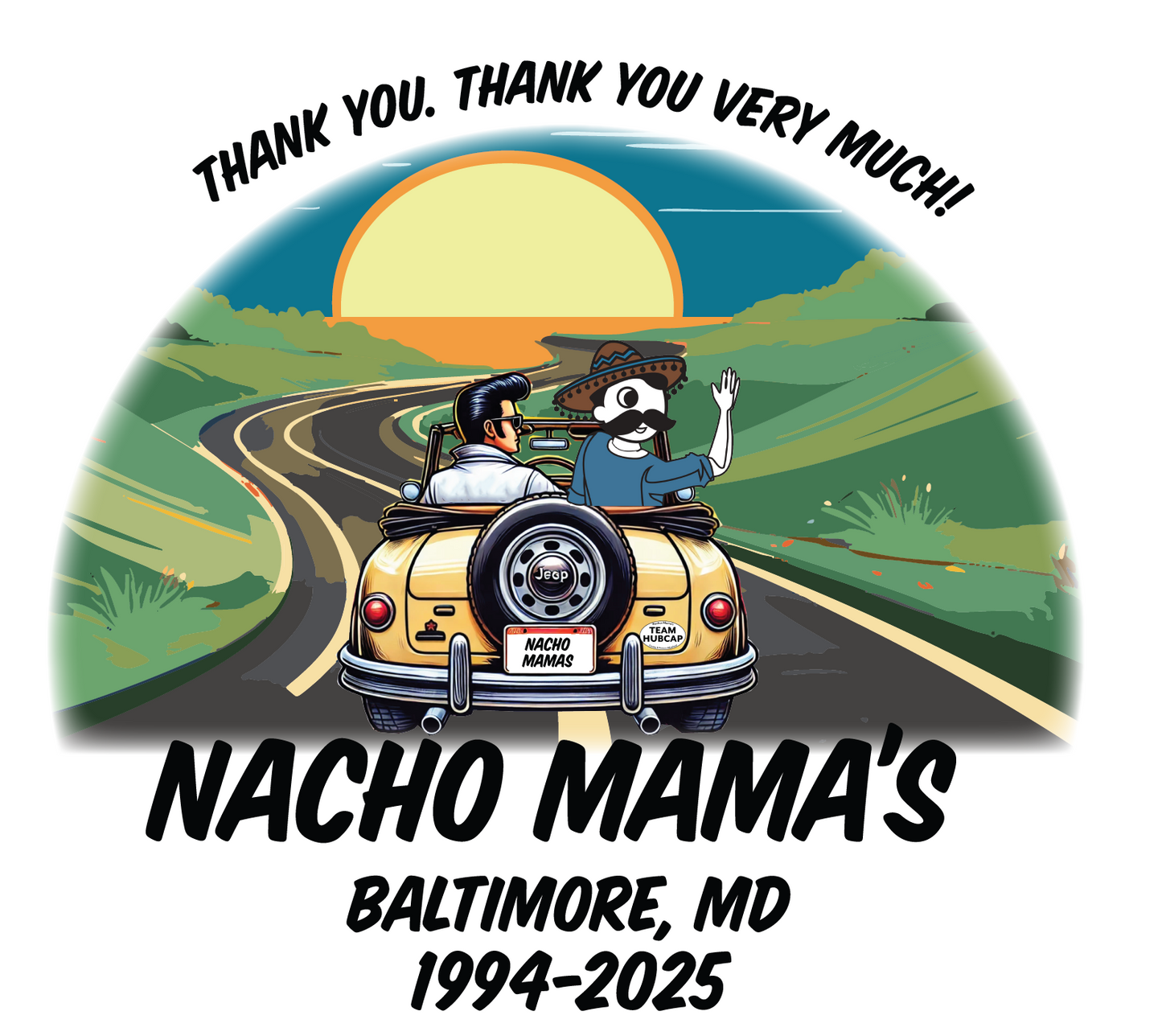 Nacho's SHORT SLEEVE Farewell Tee